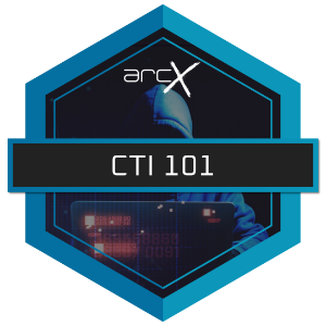 Foundation Level Cyber Threat Intelligence 101 course badge