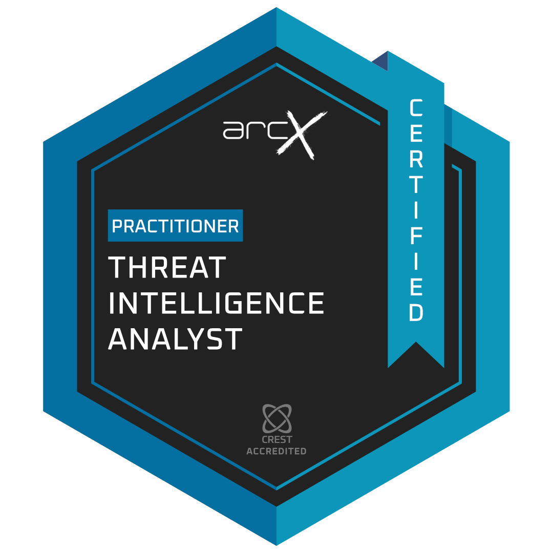 Practitioner Level Threat Intelligence Analyst course badge